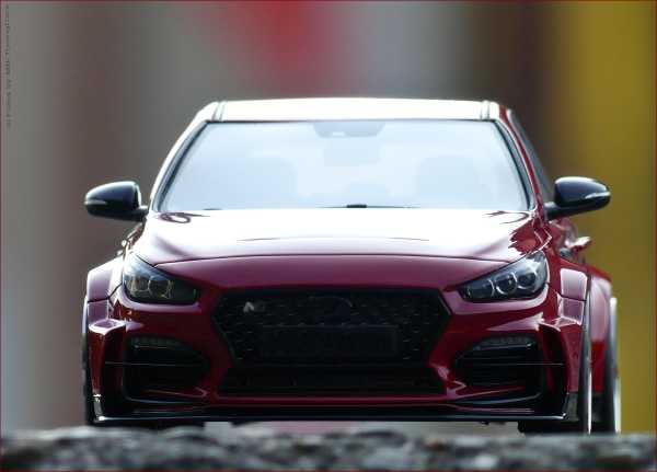 1:18 Hyundai I30 N Prior Rot Edition mit 3tlg.Alufelgen inkl.OVP